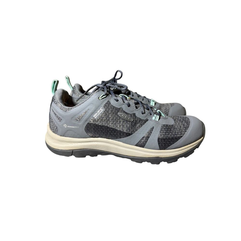 KEEN Terradora II WP Hiking Shoes Women’s 7 Waterproof Steel Grey 1022346 NEW